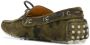 Car Shoe camouflage bestuurders loafers heren suède rubber suède leer 12 Groen - Thumbnail 3