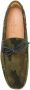 Car Shoe camouflage bestuurders loafers heren suède rubber suède leer 12 Groen - Thumbnail 4