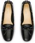 Car Shoe Leren loafers Zwart - Thumbnail 4