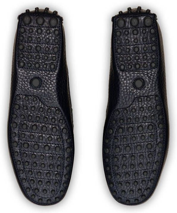 Car Shoe Loafers Zwart