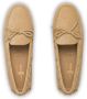 Car Shoe Lux Driving suède loafers Beige - Thumbnail 4