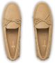 Car Shoe Lux Driving suède loafers Beige - Thumbnail 4