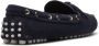 Car Shoe Lux Driving suède loafers Blauw - Thumbnail 3