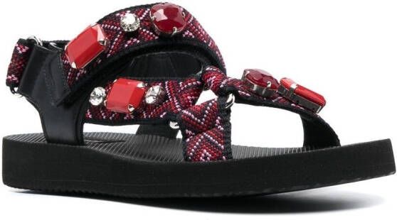 Car Shoe Sandalen met gesp Rood