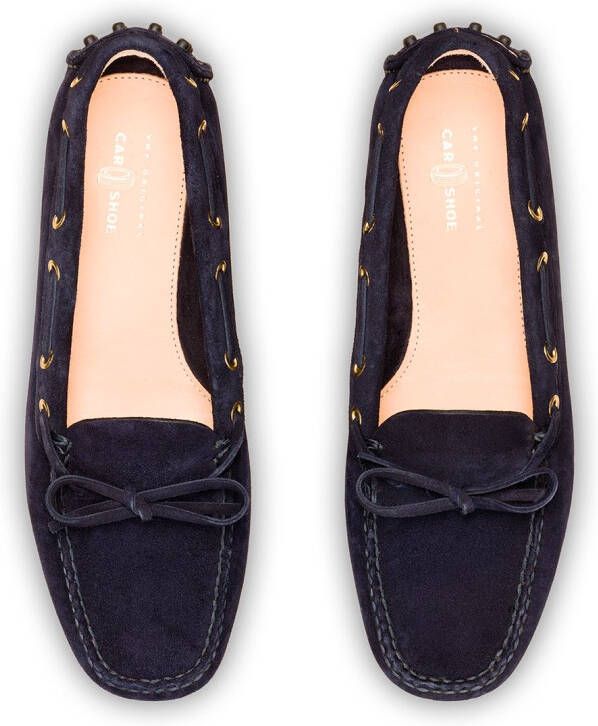 Car Shoe The Original Driver loafers met ringlets Blauw