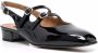 Carel Paris Lakleren slingback pumps Zwart - Thumbnail 2