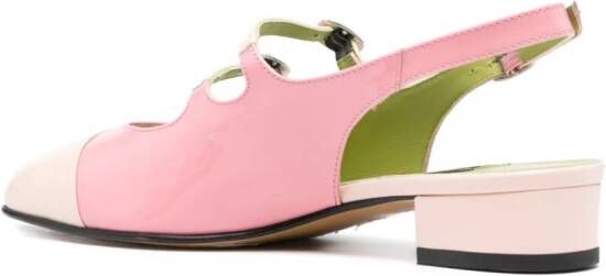 Carel Paris Abricot 20mm leren pumps Roze