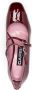 Carel Paris Alice leren Mary Jane schoenen Rood - Thumbnail 4