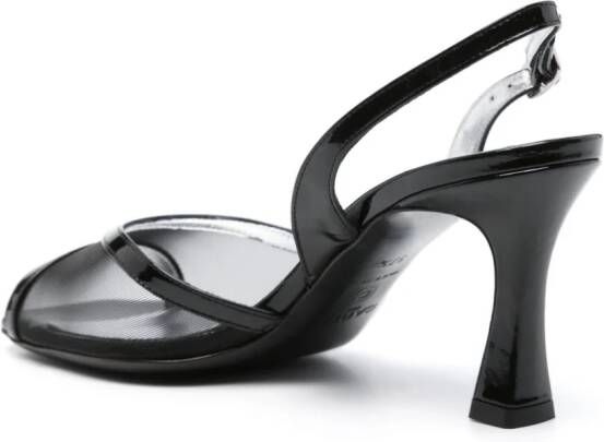 Carel Paris Anastasia 70mm sandalen Zwart