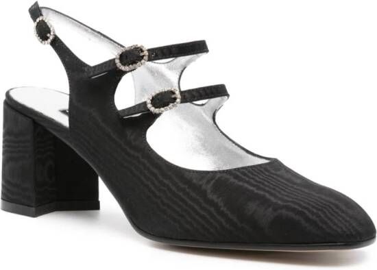 Carel Paris Banana slingback pumps Zwart