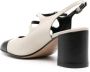 Carel Paris Mary Janes met contrasterende neus Beige - Thumbnail 3