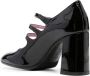 Carel Paris Keel leren pumps Zwart - Thumbnail 3