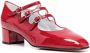 Carel Paris Kina lakleren pumps Rood - Thumbnail 2