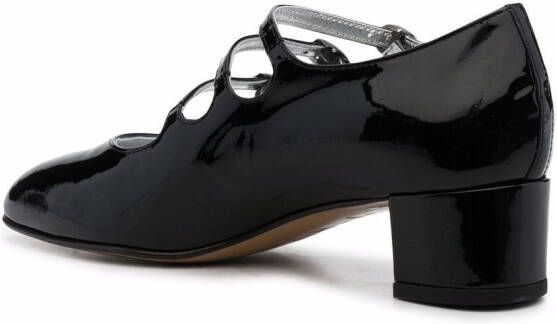 Carel Paris Kina pumps met gesp Zwart