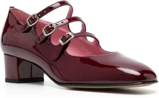 Carel Paris Kina pumps Rood