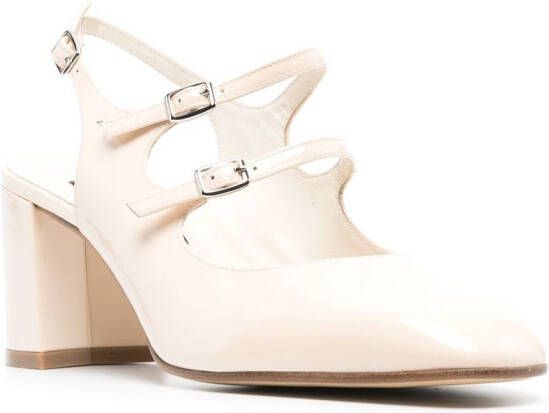 Carel Paris Mary Jane slingback schoenen Beige