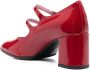 Carel Paris Pumps met dubbele bandjes Rood - Thumbnail 3