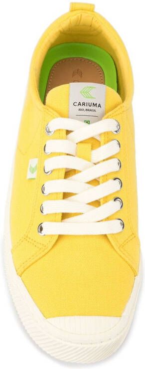 Cariuma OCA low-top canvas sneakers Geel