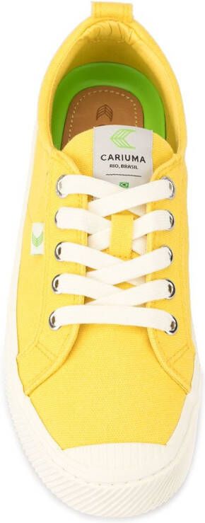 Cariuma OCA low-top canvas sneakers Geel