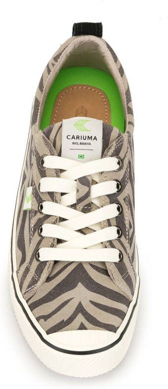 Cariuma OCA sneakers met zebraprint Grijs