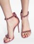 Casadei Joy metallic sandalen Roze - Thumbnail 5