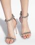 Casadei Joy metallic sandalen Zilver - Thumbnail 5