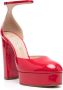 Casadei Lakleren pumps Rood - Thumbnail 2