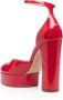 Casadei Lakleren pumps Rood - Thumbnail 3