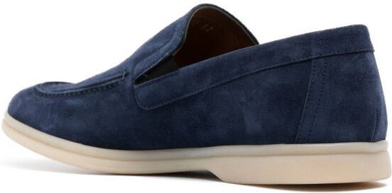 Casadei Antilope suède loafers Blauw