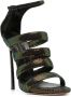 Casadei Aurora Boreal sandalen met hak Zwart - Thumbnail 2
