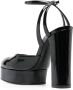 Casadei Bebe pumps met plateauzool Zwart - Thumbnail 3