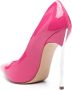 Casadei 120 mm Blade lakleren pumps Roze - Thumbnail 3