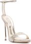 Casadei Blade sandalen met metallic afwerking Beige - Thumbnail 2