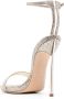 Casadei Blade sandalen met metallic afwerking Beige - Thumbnail 3