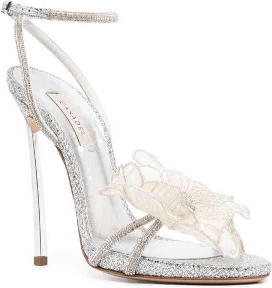 Casadei Blade Belle Epoque pumps Zilver