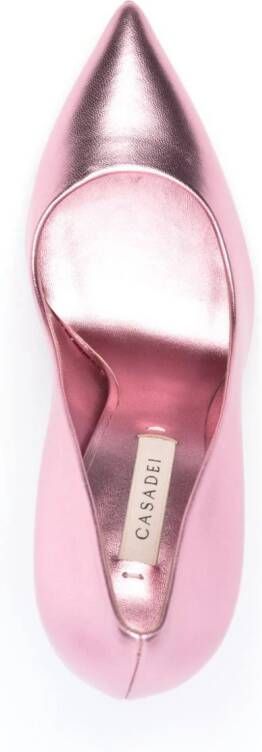 Casadei Blade Flash 120mm pumps Roze