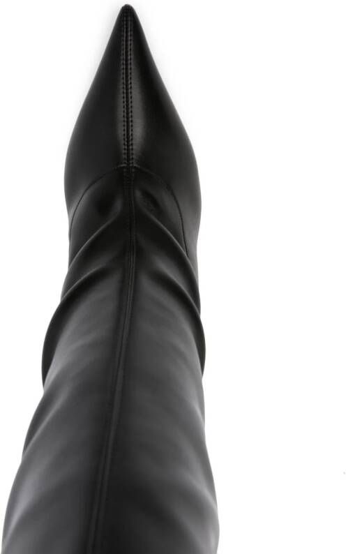 Casadei Blade overknee laarzen Zwart