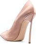 Casadei Blade Twenties satijnen pumps Beige - Thumbnail 3