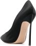 Casadei Blade Twenties satijnen pumps Zwart - Thumbnail 3