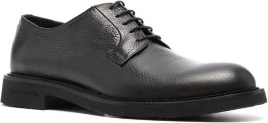 Casadei Cervo leren derby schoenen Zwart