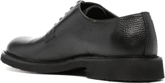 Casadei Cervo leren derby schoenen Zwart