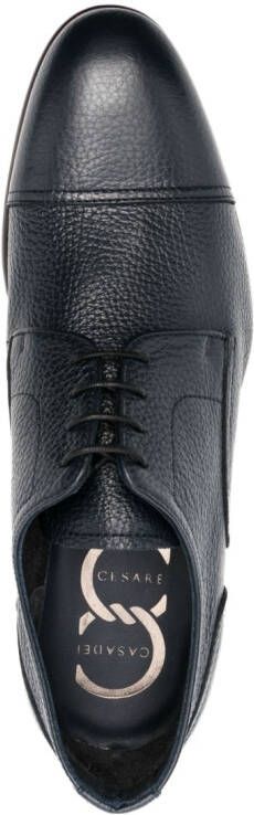 Casadei Cervo leren derby schoenen Blauw