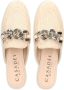 Casadei Slippers met kettingdetail Beige - Thumbnail 4