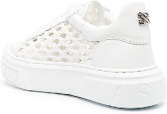 Casadei Uitgesneden sneakers Wit