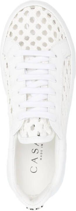Casadei Uitgesneden sneakers Wit