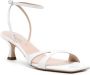 Casadei Lakleren sandalen Wit - Thumbnail 2