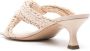 Casadei 50 mm Dama sandalen Beige - Thumbnail 3