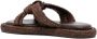 Casadei Dama Lido leren sandalen Bruin - Thumbnail 3