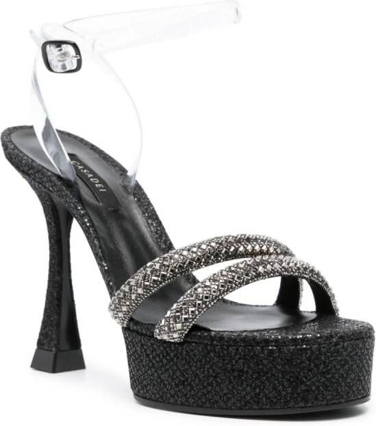Casadei Donna Hollywood sandalen Zwart