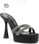 Casadei Donna Hollywood sandalen Zwart - Thumbnail 2